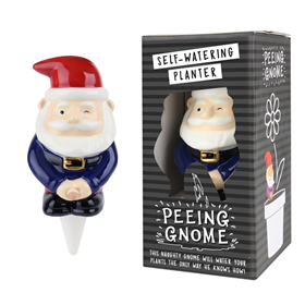 Image of Gift Republic Peeing Gnome - Self Watering Planter