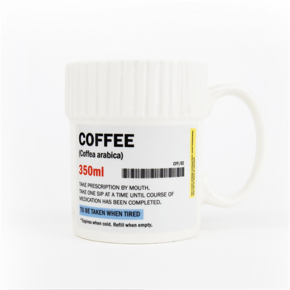 Product image 1 of Gift Republic Pill Pot Mug - Coffee