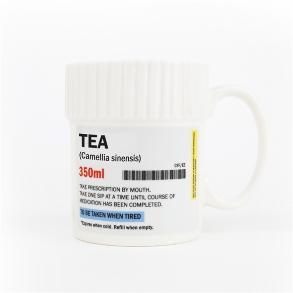 Product image 1 of Gift Republic Pill Pot Mug - Tea