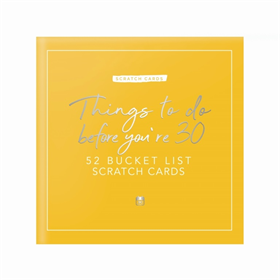 Image of Gift Republic Scratch Cards - Things to do before you're 30