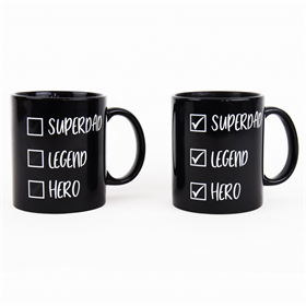 Image of Gift Republic Super Dad Heat Reveal Mug