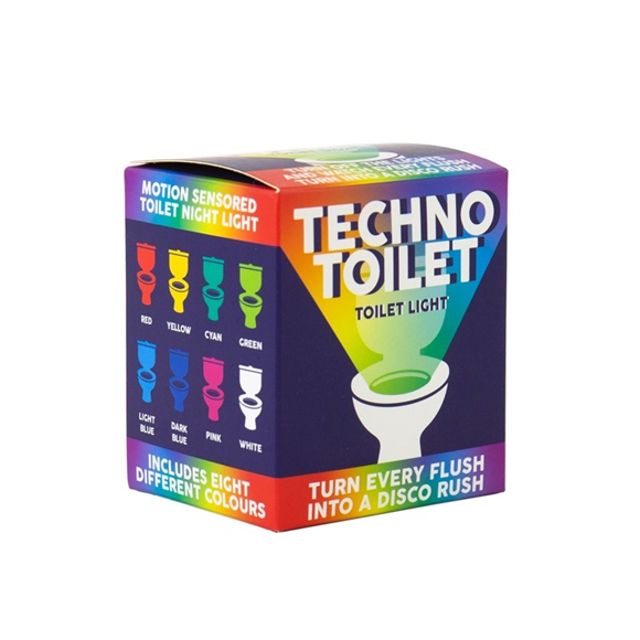 Product image 1 of Gift Republic Toiletlamp - Techno Toilet