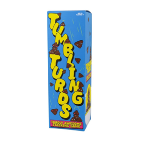 Image of Gift Republic Tumbling Turds Stacking Game