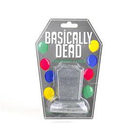 Afbeelding van Gift Republic Verjaardagskaars - Basically Dead