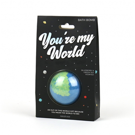 Image of Gift Republic You're My World Bath Bomb