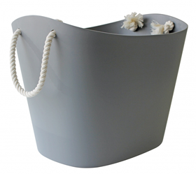 Afbeelding van Hachiman Balcolore Opbergmand L - Grijs