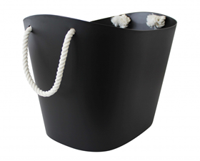 Afbeelding van Hachiman Balcolore Opbergmand L - Zwart