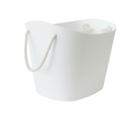 Afbeelding van Hachiman Balcolore Opbergmand M - Wit