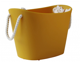 Afbeelding van Hachiman Balcolore Opbergmand Mini - Geel