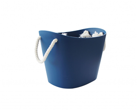 Afbeelding van Hachiman Balcolore Opbergmand S - Donkerblauw