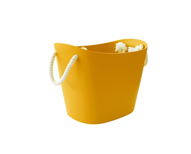 Afbeelding van Hachiman Balcolore Opbergmand S - Geel