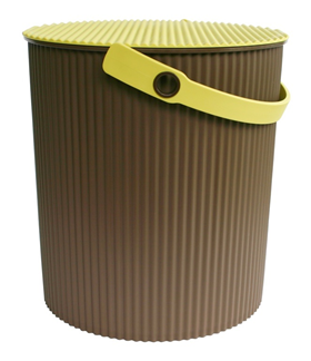 Image of Hachiman Omnioutil Bucket L - Brown/Yellow