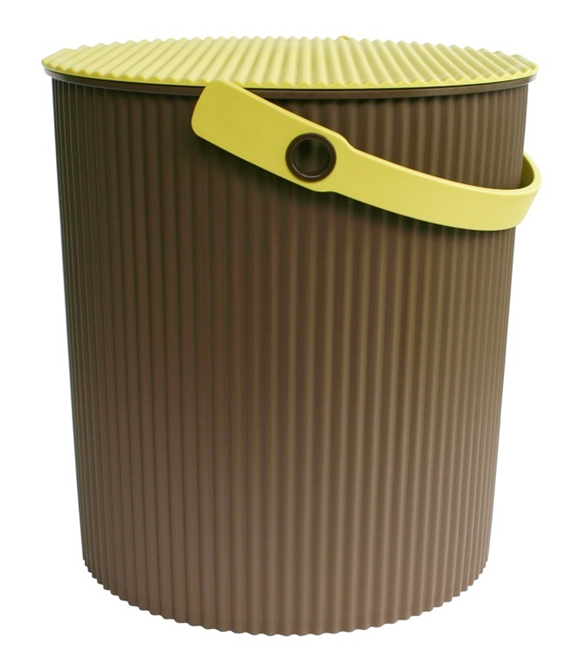 Product image 1 of Hachiman Omnioutil Bucket L - Brown/Yellow