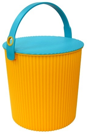 Image of Hachiman Omnioutil Bucket M - Orange/Blue