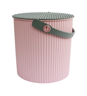 Image of Hachiman Omnioutil Bucket M - Rose Pink/Grey