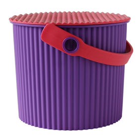 Image of Hachiman Omnioutil Bucket Mini - Purple/Red