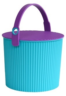 Product image 1 of Hachiman Omnioutil Bucket S - Blue/Purple