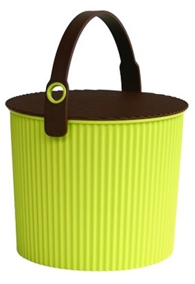 Image of Hachiman Omnioutil Bucket S - Green/Black