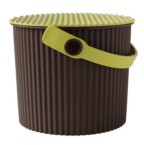 Product image 1 of Hachiman Omnioutil Opbergemmer Mini - Bruin/Geel
