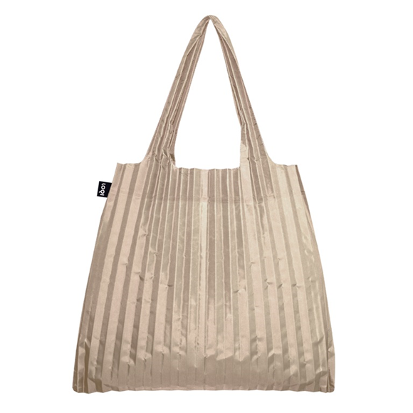 Product image 1 of LOQI Bag Large - Pleated Mocha gerecycled