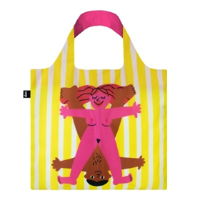 Afbeelding van LOQI Bag Large - Star Couples gerecycled