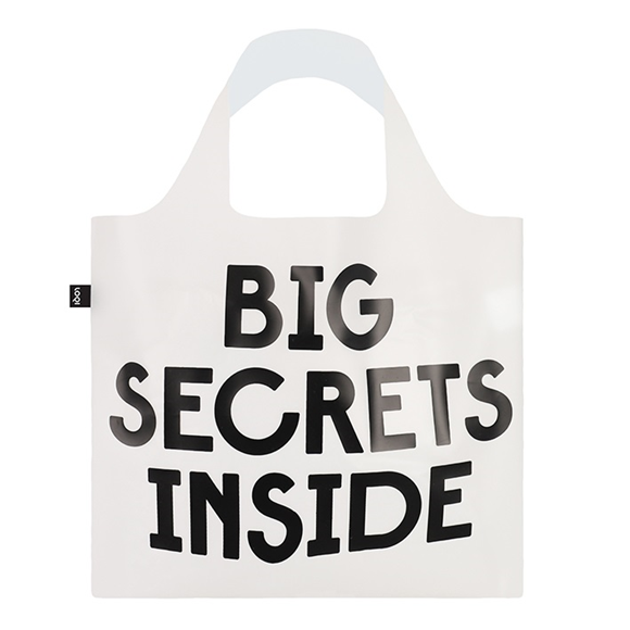 Product image 1 of LOQI Bag Large - Transparent Secret and Classified