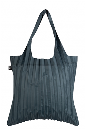 Image of LOQI Bag - Pleated Charcoal Large