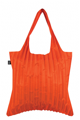 Image of LOQI Bag - Pleated Orange Large