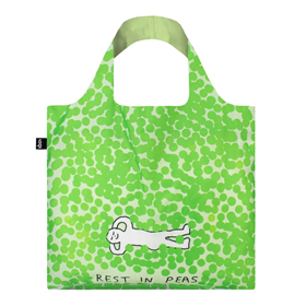 Image of LOQI Bag - Rest in Peas Large Recycled