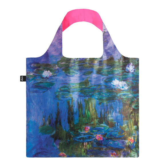 Product image 1 of LOQI Bag - Water Lillies Neon Pink Large Recycled