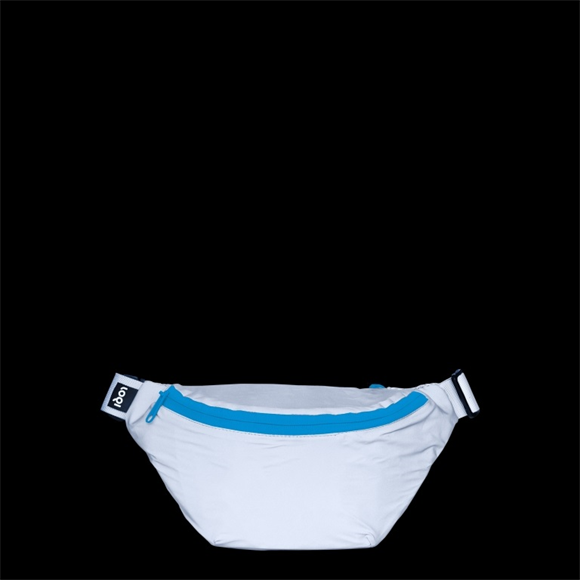 Product image 1 of LOQI Bum Bag Large - Neon Blue reflecterend