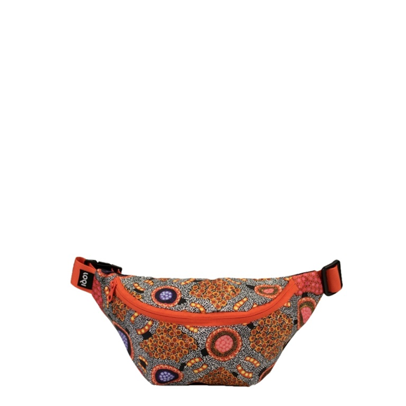 Product image 1 of LOQI Bum Bag Large - Water Dreaming Pink gerecycled
