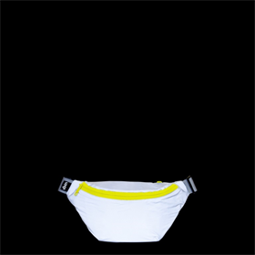 Afbeelding van LOQI Bum Bag Medium - Neon Yellow reflecterend