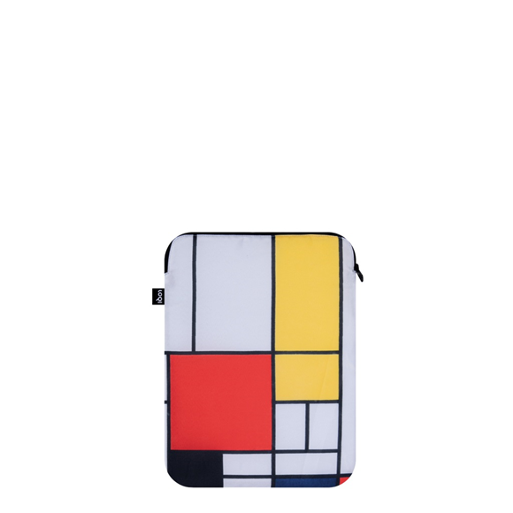 Product image 1 of LOQI Laptop Cover M.C. - Composition with Red, Yellow, Blue and Black Recycled