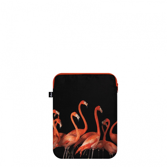 Product image 1 of LOQI Laptop Sleeve Large - Flamingos gerecycled
