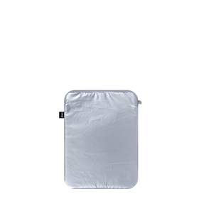 Afbeelding van LOQI Laptop Sleeve Large - Silver Metallic