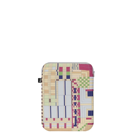 Afbeelding van LOQI Laptop Sleeve Medium - Old Fashion Windows gerecycled