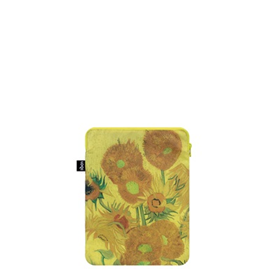 Afbeelding van LOQI Laptop Sleeve Medium - Sunflowers gerecycled