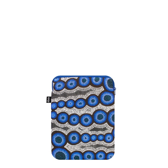 Product image 1 of LOQI Laptop Sleeve - Water Dreaming Blue Recycled