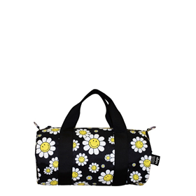 Image of LOQI Weekender - Flowers Black Medium Recycled