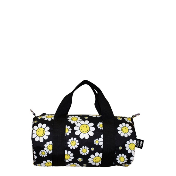 Product image 1 of LOQI Weekender - Flowers Black Medium Recycled