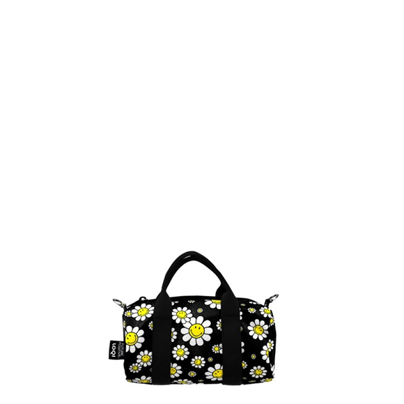 Product image 1 of LOQI Weekender - Flowers Black Small Recycled