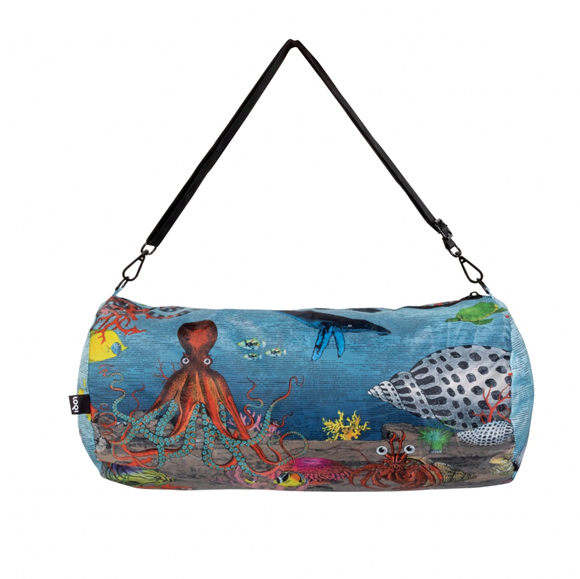 Product image 1 of LOQI Weekender Large - World Map & Reef