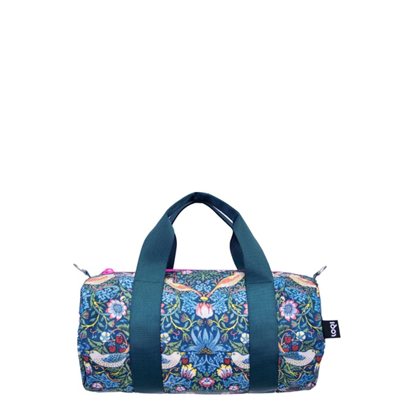 Product image 1 of LOQI Weekender Medium - The Strawberry Thief Neon Pink gerecycled