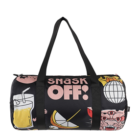 Image of LOQI Weekender - Tiger Snake Beer Black Large Recycled