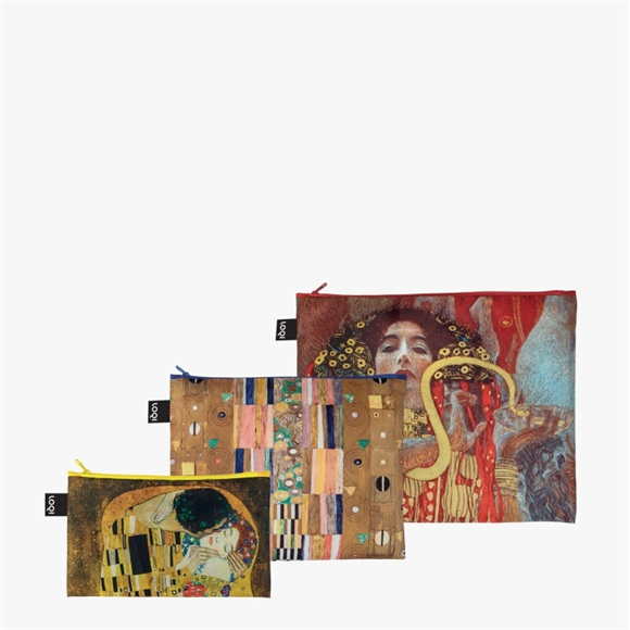 Product image 1 of LOQI Zip Pockets - Klimt gerecycled