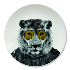 Afbeelding van Mustard Bord - Wild Dining Lion