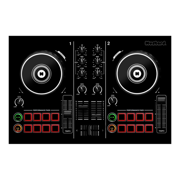 Product image 1 of Mustard Bureau onderlegger - DJ