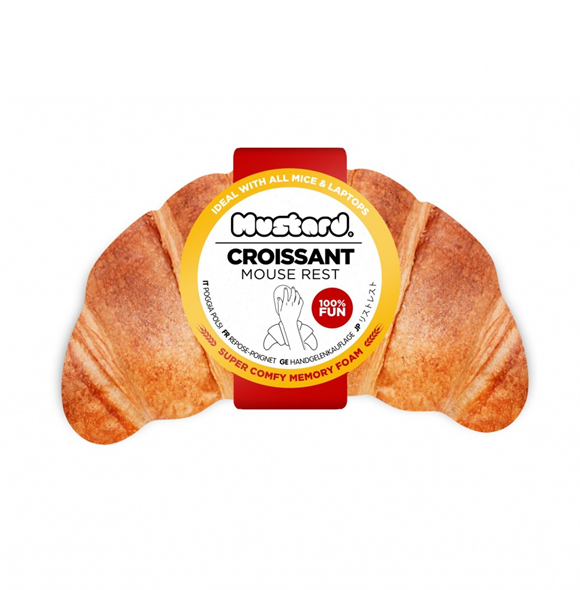 Product image 1 of Mustard Croissant Mouse Rest