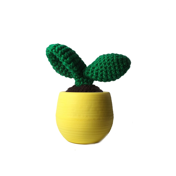 Product image 1 of Mustard Haakpakket - Cactus Leaf